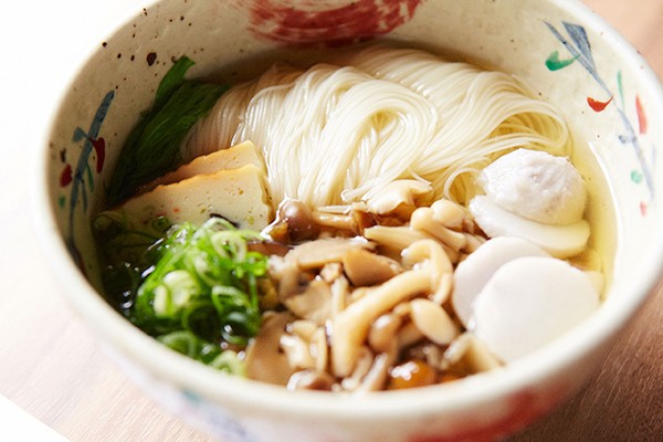 きのこにゅうめん写真