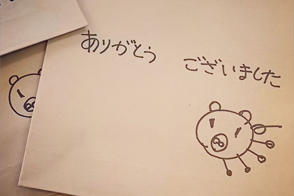 手書きのイラスト