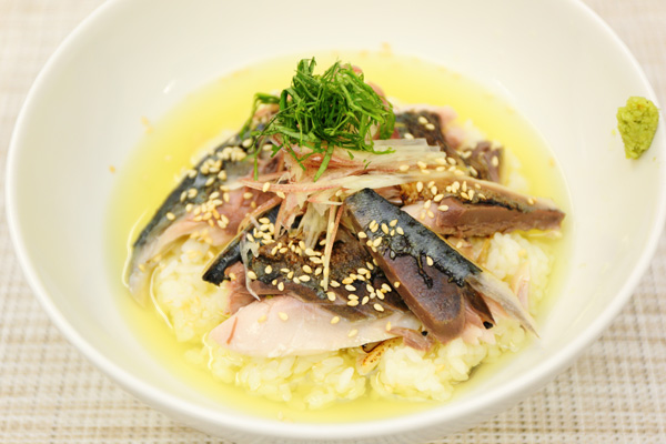 焼鯖茶漬け
