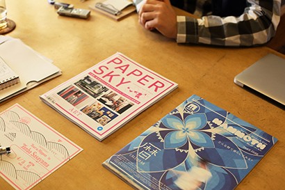 雑誌「PAPERSKY」写真