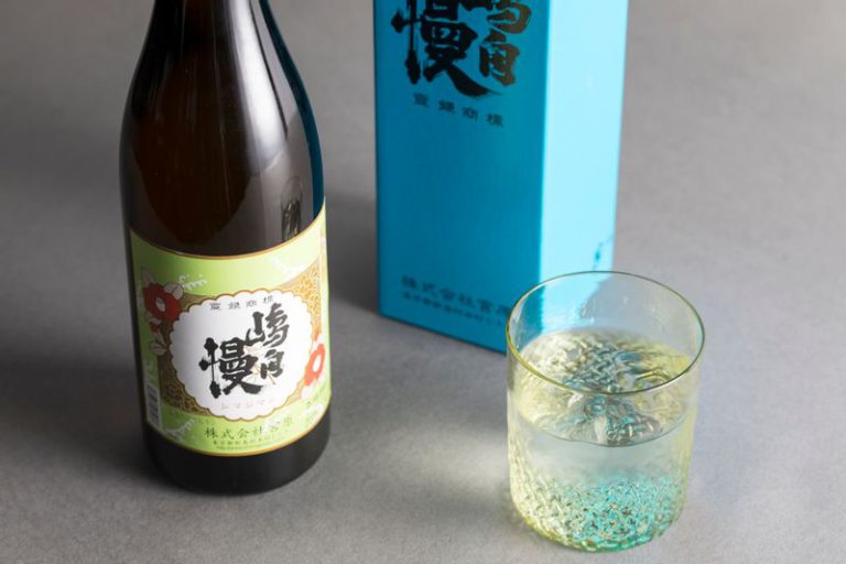 宮原新島酒蒸留所の嶋自慢