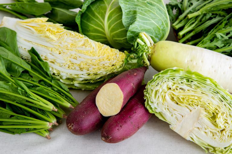 厳しい寒さで甘くなる　冬野菜