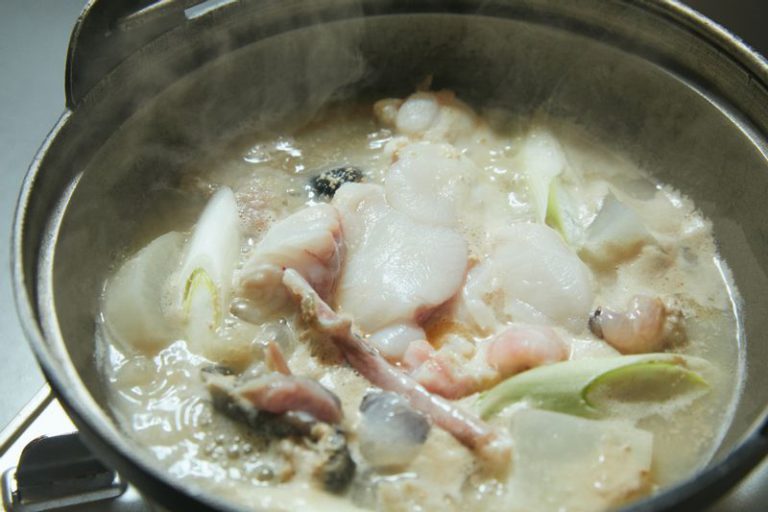 あんこうの郷土料理「どぶ汁」