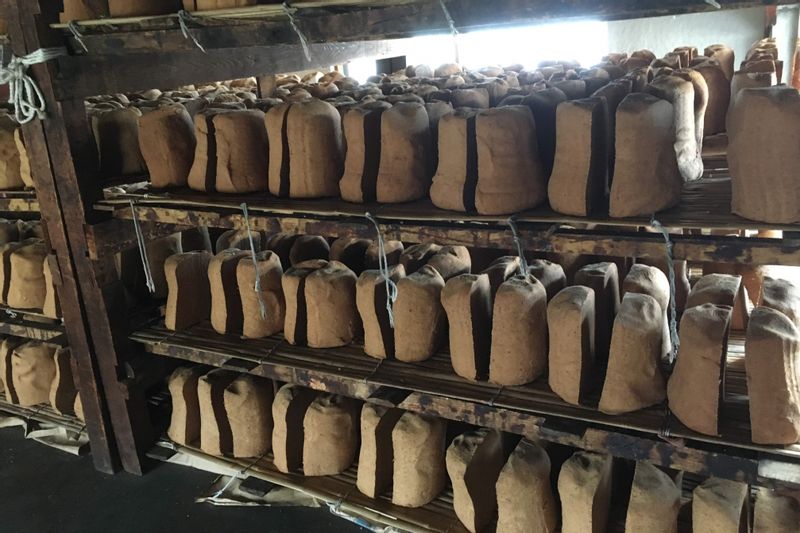 萬年屋の味噌玉製法　工程３