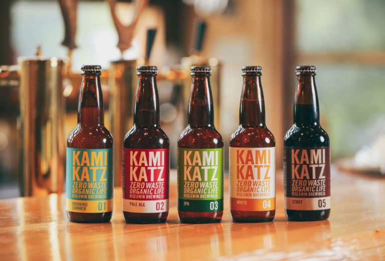 ビールの集合カット