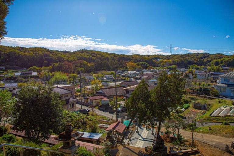 岩蔵温泉の風景