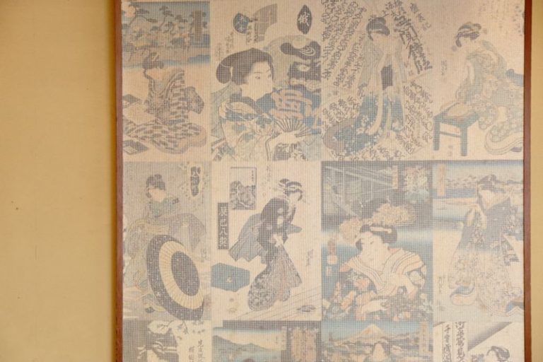 辰巳芸者の浮世絵